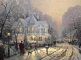 A Holiday Gathering by Thomas Kinkade